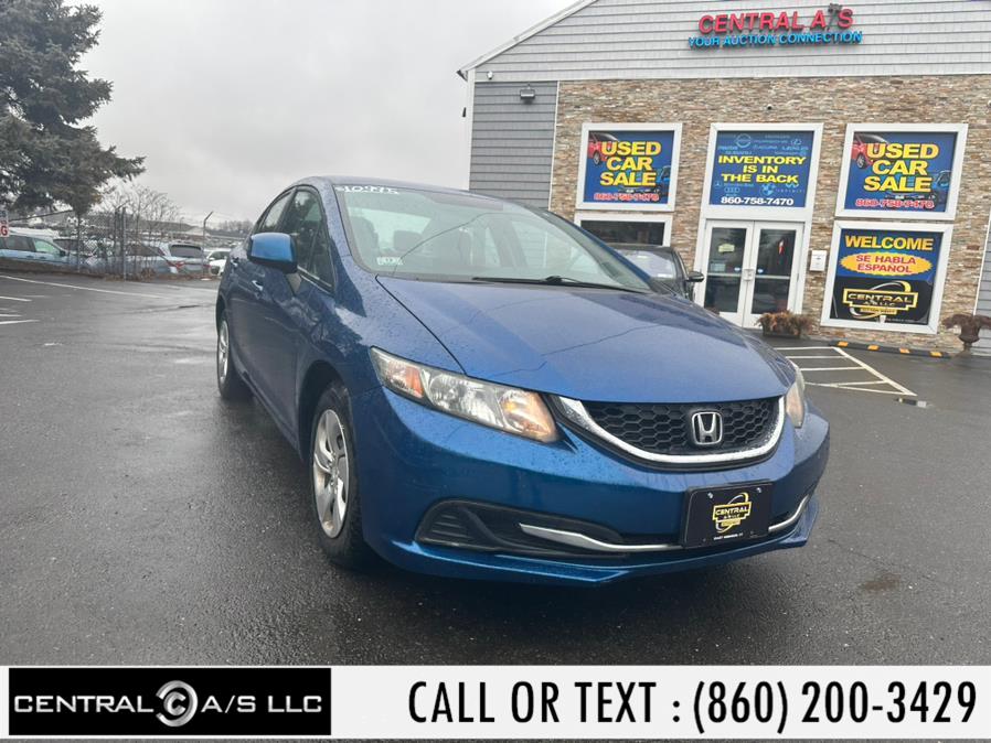 2013 Honda Civic Sdn 4dr Auto LX, available for sale in East Windsor, Connecticut | Central A/S LLC. East Windsor, Connecticut 2013 Honda Civic Sdn 4dr Auto LX, available for sale in East Windsor, Connecticut | Central A/S LLC. East Windsor, Connecticut