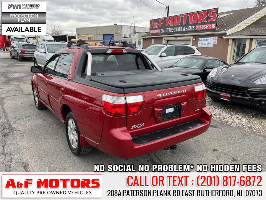 2005 Subaru Baja (Natl) 4dr Turbo Auto w/Leather Pkg, available for sale in East Rutherford, New Jersey | A&F Motors LLC. East Rutherford, New Jersey 2005 Subaru Baja (Natl) 4dr Turbo Auto w/Leather Pkg, available for sale in East Rutherford, New Jersey | A&F Motors LLC. East Rutherford, New Jersey