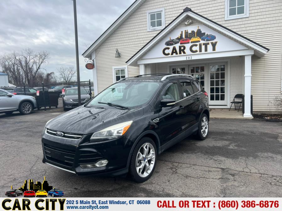 2013 Ford Escape 4WD 4dr Titanium, available for sale in East Windsor, Connecticut | Car City LLC. East Windsor, Connecticut