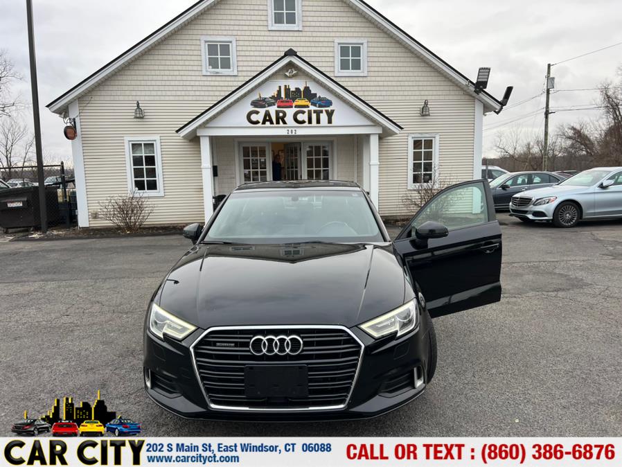 2018 Audi A3 Sedan 2.0 TFSI Premium quattro AWD, available for sale in East Windsor, Connecticut | Car City LLC. East Windsor, Connecticut 2018 Audi A3 Sedan 2.0 TFSI Premium quattro AWD, available for sale in East Windsor, Connecticut | Car City LLC. East Windsor, Connecticut