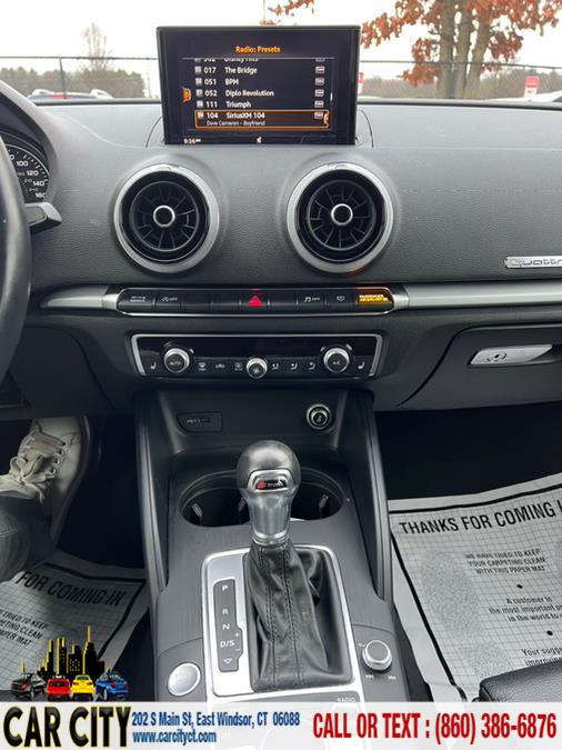2018 Audi A3 Sedan 2.0 TFSI Premium quattro AWD, available for sale in East Windsor, Connecticut | Car City LLC. East Windsor, Connecticut 2018 Audi A3 Sedan 2.0 TFSI Premium quattro AWD, available for sale in East Windsor, Connecticut | Car City LLC. East Windsor, Connecticut