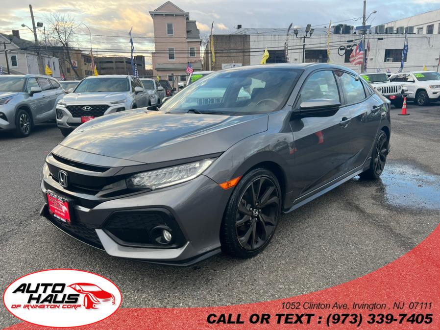 2018 Honda Civic Hatchback Sport Touring CVT, available for sale in Irvington , New Jersey | Auto Haus of Irvington Corp. Irvington , New Jersey