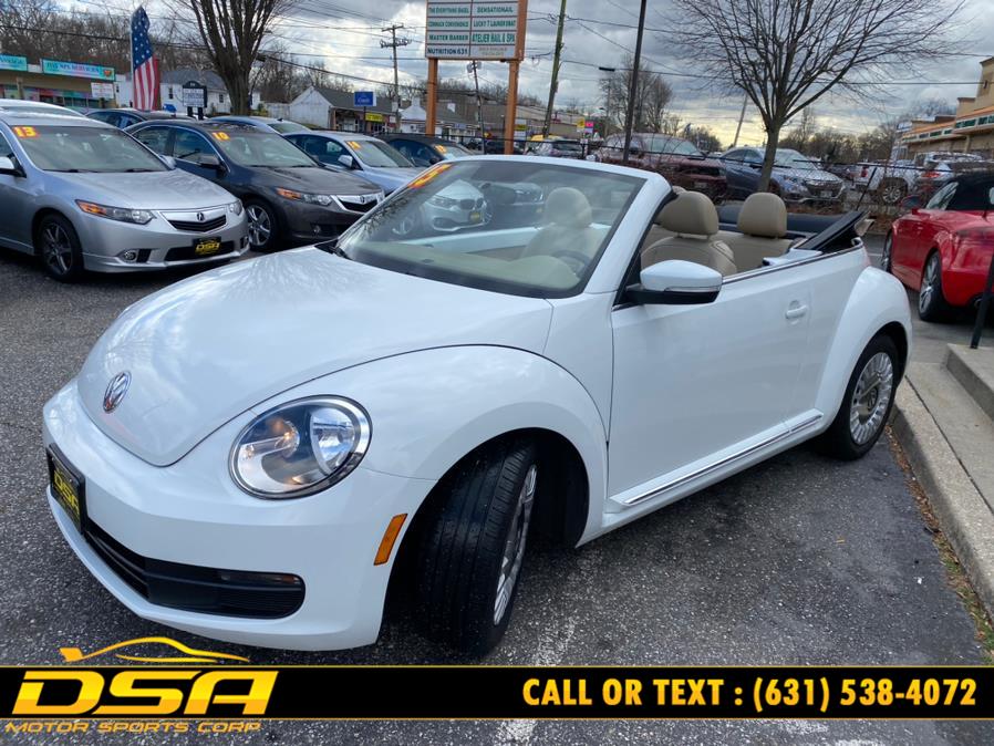 2015 Volkswagen Beetle Convertible 2dr Auto 1.8T PZEV, available for sale in Commack, New York | DSA Motor Sports Corp. Commack, New York 2015 Volkswagen Beetle Convertible 2dr Auto 1.8T PZEV, available for sale in Commack, New York | DSA Motor Sports Corp. Commack, New York