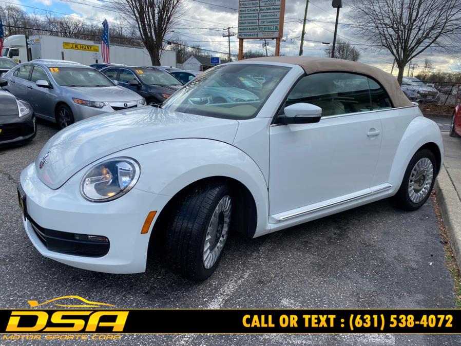2015 Volkswagen Beetle Convertible 2dr Auto 1.8T PZEV, available for sale in Commack, New York | DSA Motor Sports Corp. Commack, New York 2015 Volkswagen Beetle Convertible 2dr Auto 1.8T PZEV, available for sale in Commack, New York | DSA Motor Sports Corp. Commack, New York