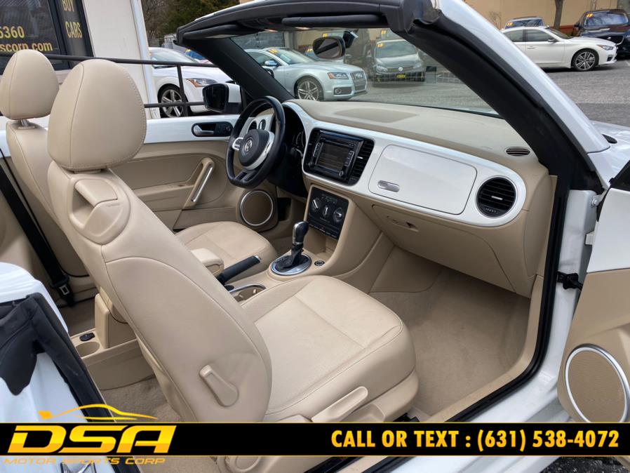 2015 Volkswagen Beetle Convertible 2dr Auto 1.8T PZEV, available for sale in Commack, New York | DSA Motor Sports Corp. Commack, New York 2015 Volkswagen Beetle Convertible 2dr Auto 1.8T PZEV, available for sale in Commack, New York | DSA Motor Sports Corp. Commack, New York