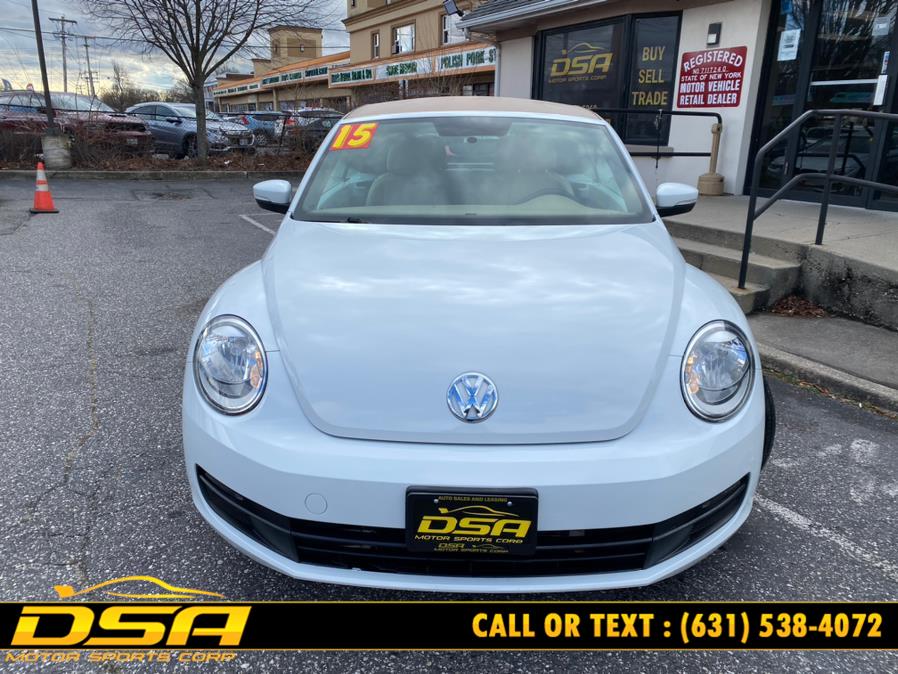 2015 Volkswagen Beetle Convertible 2dr Auto 1.8T PZEV, available for sale in Commack, New York | DSA Motor Sports Corp. Commack, New York 2015 Volkswagen Beetle Convertible 2dr Auto 1.8T PZEV, available for sale in Commack, New York | DSA Motor Sports Corp. Commack, New York
