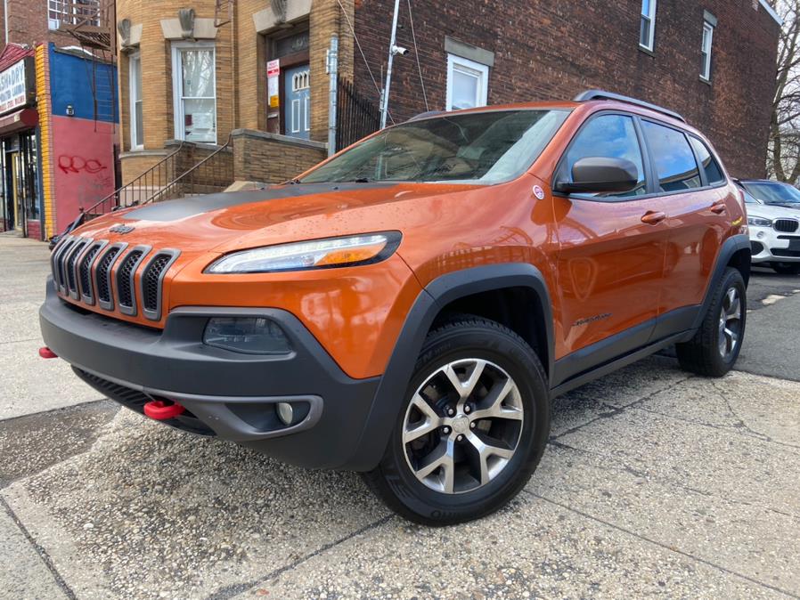 2015 Jeep Cherokee 4WD 4dr Trailhawk, available for sale in Newark, New Jersey | Champion Auto Sales. Newark, New Jersey