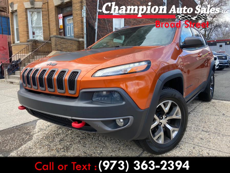 2015 Jeep Cherokee 4WD 4dr Trailhawk, available for sale in Newark, New Jersey | Champion Auto Sales. Newark, New Jersey