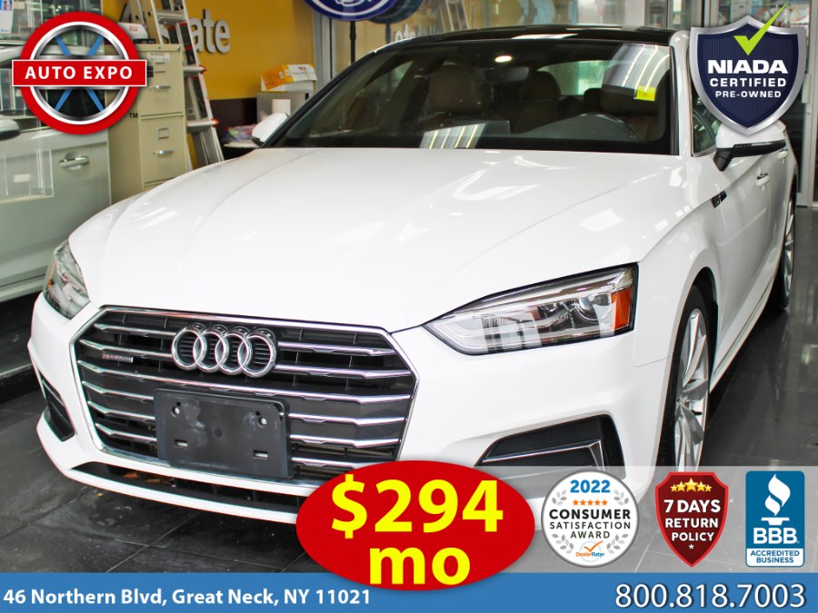 Used 2018 Audi A5 in Great Neck, New York | Auto Expo Ent Inc.. Great Neck, New York