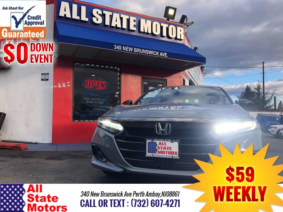 2021 Honda Accord Sedan Sport 1.5T CVT, available for sale in Perth Amboy, New Jersey | All State Motor Inc. Perth Amboy, New Jersey 2021 Honda Accord Sedan Sport 1.5T CVT, available for sale in Perth Amboy, New Jersey | All State Motor Inc. Perth Amboy, New Jersey