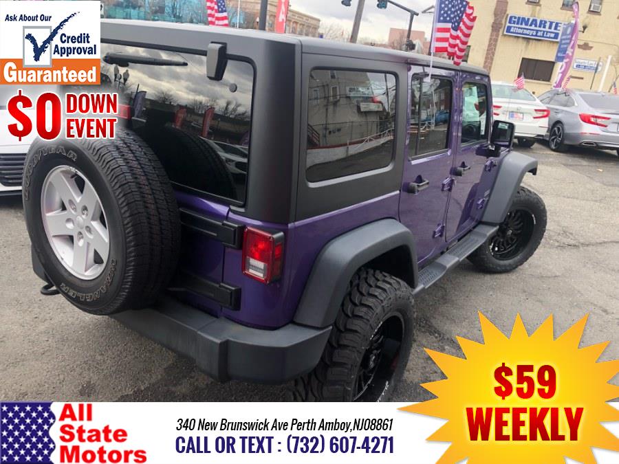 2018 Jeep Wrangler JK Unlimited Sport S 4x4, available for sale in Perth Amboy, New Jersey | All State Motor Inc. Perth Amboy, New Jersey 2018 Jeep Wrangler JK Unlimited Sport S 4x4, available for sale in Perth Amboy, New Jersey | All State Motor Inc. Perth Amboy, New Jersey