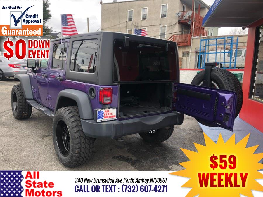2018 Jeep Wrangler JK Unlimited Sport S 4x4, available for sale in Perth Amboy, New Jersey | All State Motor Inc. Perth Amboy, New Jersey 2018 Jeep Wrangler JK Unlimited Sport S 4x4, available for sale in Perth Amboy, New Jersey | All State Motor Inc. Perth Amboy, New Jersey