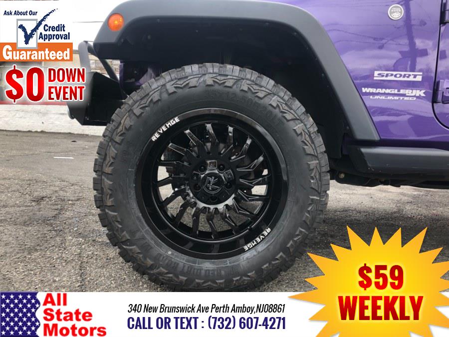 2018 Jeep Wrangler JK Unlimited Sport S 4x4, available for sale in Perth Amboy, New Jersey | All State Motor Inc. Perth Amboy, New Jersey 2018 Jeep Wrangler JK Unlimited Sport S 4x4, available for sale in Perth Amboy, New Jersey | All State Motor Inc. Perth Amboy, New Jersey