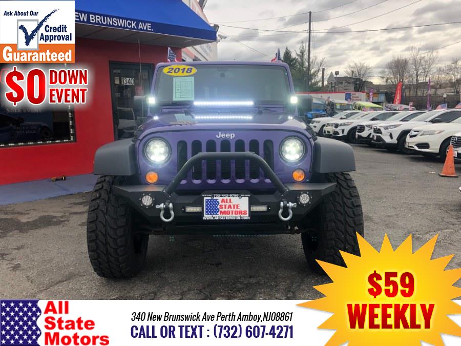 2018 Jeep Wrangler JK Unlimited Sport S 4x4, available for sale in Perth Amboy, New Jersey | All State Motor Inc. Perth Amboy, New Jersey 2018 Jeep Wrangler JK Unlimited Sport S 4x4, available for sale in Perth Amboy, New Jersey | All State Motor Inc. Perth Amboy, New Jersey