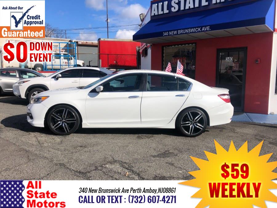 2017 Honda Accord Sedan Sport CVT, available for sale in Perth Amboy, New Jersey | All State Motor Inc. Perth Amboy, New Jersey 2017 Honda Accord Sedan Sport CVT, available for sale in Perth Amboy, New Jersey | All State Motor Inc. Perth Amboy, New Jersey
