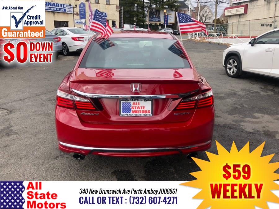 2017 Honda Accord Sedan Sport CVT, available for sale in Perth Amboy, New Jersey | All State Motor Inc. Perth Amboy, New Jersey 2017 Honda Accord Sedan Sport CVT, available for sale in Perth Amboy, New Jersey | All State Motor Inc. Perth Amboy, New Jersey