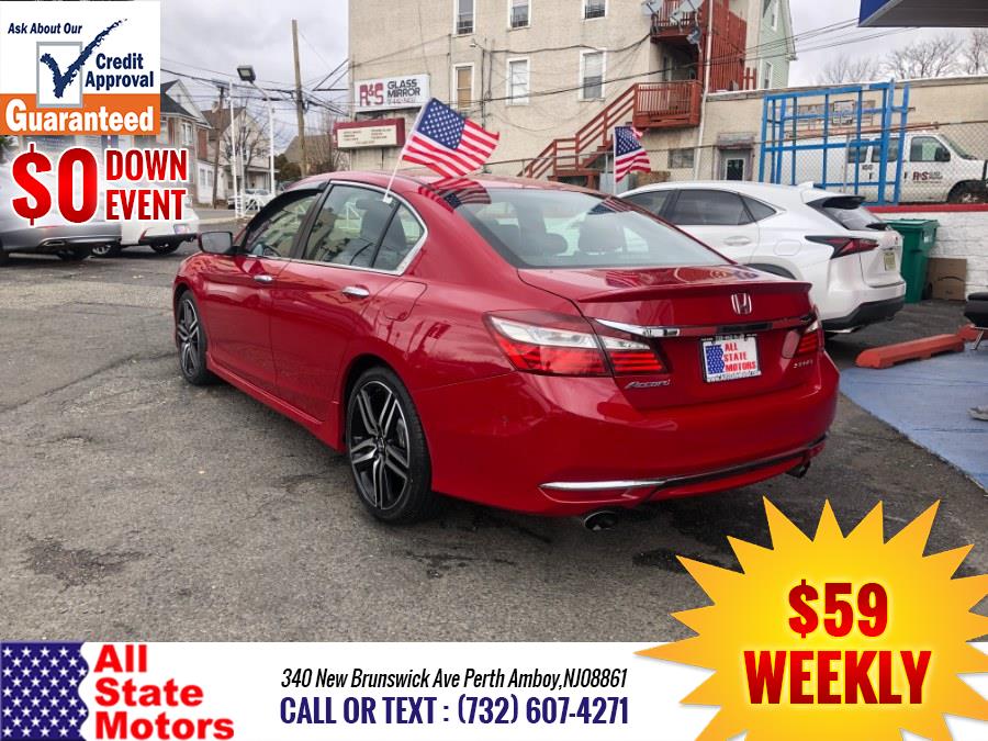 2017 Honda Accord Sedan Sport CVT, available for sale in Perth Amboy, New Jersey | All State Motor Inc. Perth Amboy, New Jersey 2017 Honda Accord Sedan Sport CVT, available for sale in Perth Amboy, New Jersey | All State Motor Inc. Perth Amboy, New Jersey