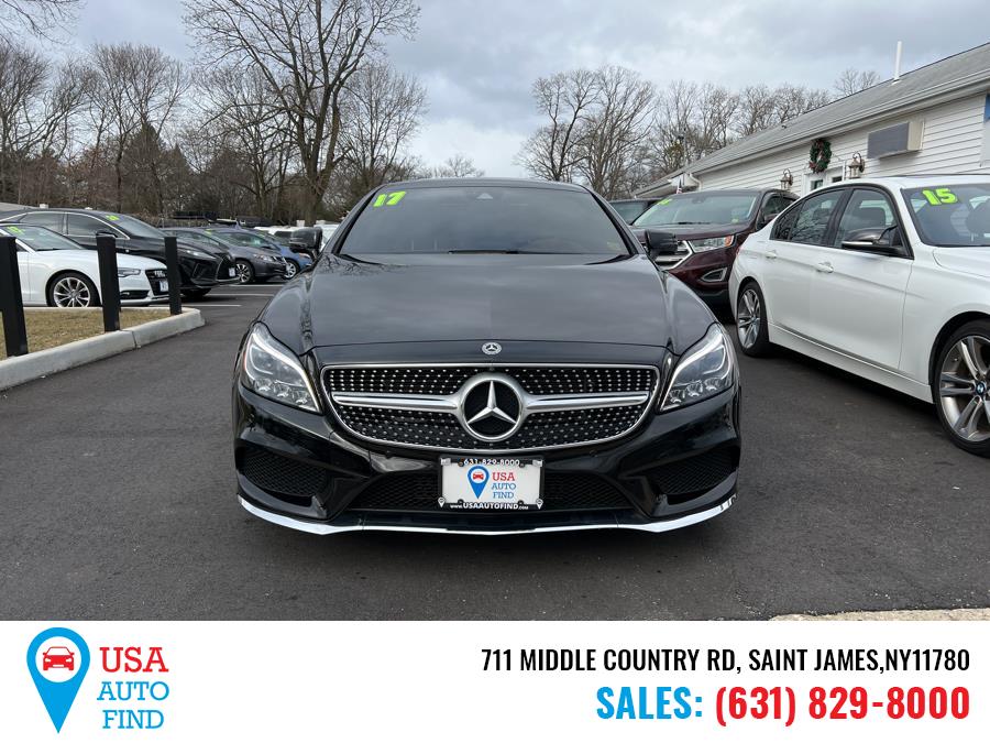 2017 Mercedes-Benz CLS CLS 550 4MATIC Coupe, available for sale in Saint James, New York | USA Auto Find. Saint James, New York 2017 Mercedes-Benz CLS CLS 550 4MATIC Coupe, available for sale in Saint James, New York | USA Auto Find. Saint James, New York