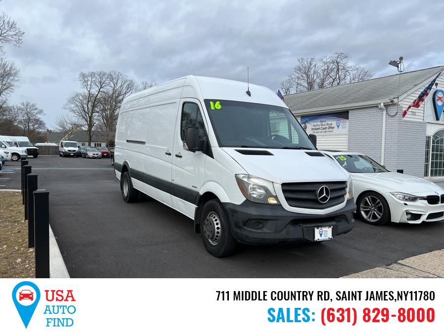 2016 Mercedes-Benz Sprinter Cargo Vans RWD 3500 170" EXT, available for sale in Saint James, New York | USA Auto Find. Saint James, New York