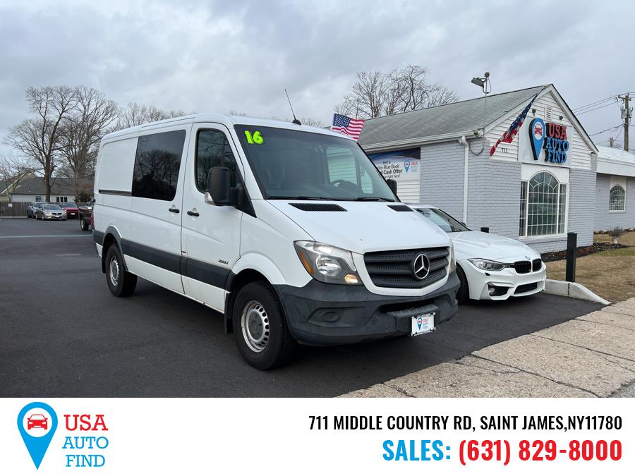 2016 Mercedes-Benz Sprinter Crew Vans RWD 2500 144", available for sale in Saint James, New York | USA Auto Find. Saint James, New York