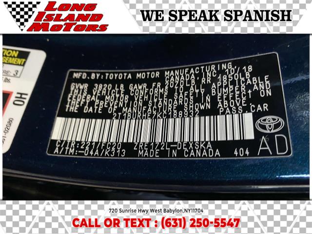 2019 Toyota Corolla SE CVT (Natl), available for sale in West Babylon, New York | Long Island Motors. West Babylon, New York 2019 Toyota Corolla SE CVT (Natl), available for sale in West Babylon, New York | Long Island Motors. West Babylon, New York