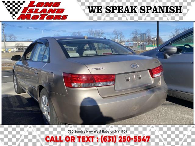2008 Hyundai Sonata 4dr Sdn I4 Auto GLS, available for sale in West Babylon, New York | Long Island Motors. West Babylon, New York 2008 Hyundai Sonata 4dr Sdn I4 Auto GLS, available for sale in West Babylon, New York | Long Island Motors. West Babylon, New York