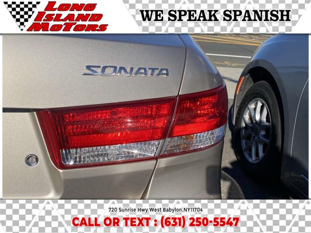 2008 Hyundai Sonata 4dr Sdn I4 Auto GLS, available for sale in West Babylon, New York | Long Island Motors. West Babylon, New York 2008 Hyundai Sonata 4dr Sdn I4 Auto GLS, available for sale in West Babylon, New York | Long Island Motors. West Babylon, New York