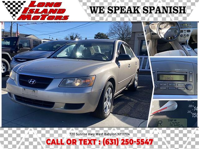 2008 Hyundai Sonata 4dr Sdn I4 Auto GLS, available for sale in West Babylon, New York | Long Island Motors. West Babylon, New York 2008 Hyundai Sonata 4dr Sdn I4 Auto GLS, available for sale in West Babylon, New York | Long Island Motors. West Babylon, New York
