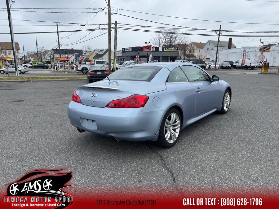 2010 INFINITI G37 Convertible 2dr Base, available for sale in Elizabeth, New Jersey | Elmora Motor Sports. Elizabeth, New Jersey 2010 INFINITI G37 Convertible 2dr Base, available for sale in Elizabeth, New Jersey | Elmora Motor Sports. Elizabeth, New Jersey