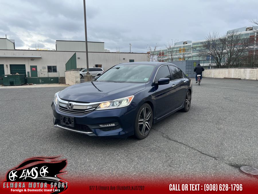 2017 Honda Accord Sedan Sport SE CVT, available for sale in Elizabeth, New Jersey | Elmora Motor Sports. Elizabeth, New Jersey