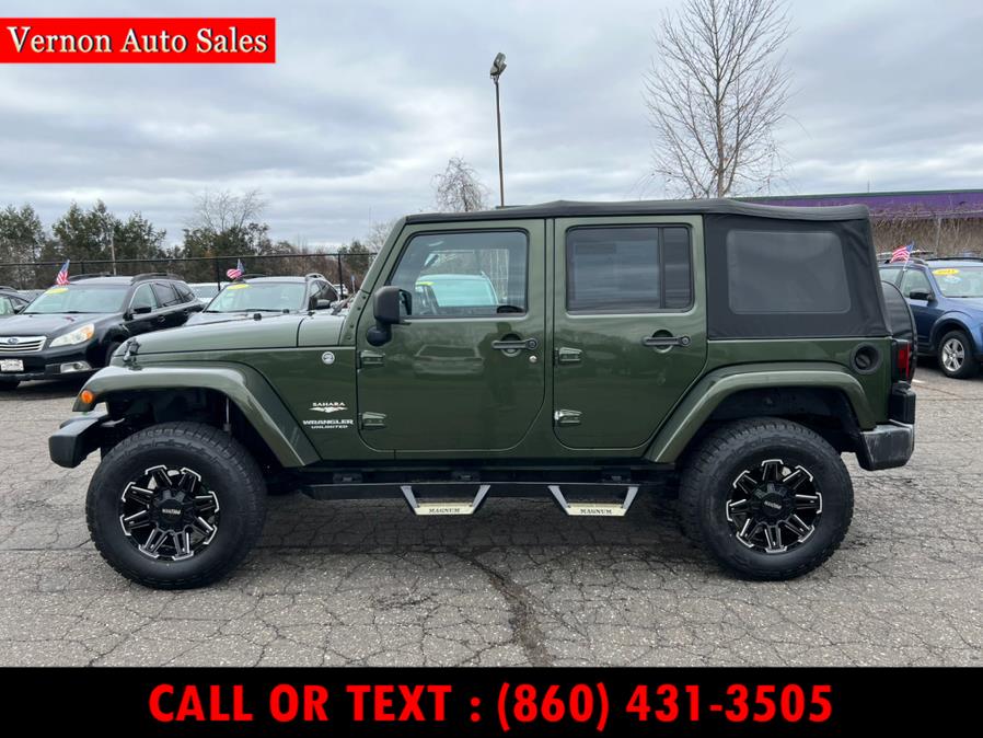 2007 Jeep Wrangler 4WD 4dr Unlimited Sahara, available for sale in Manchester, Connecticut | Vernon Auto Sale & Service. Manchester, Connecticut 2007 Jeep Wrangler 4WD 4dr Unlimited Sahara, available for sale in Manchester, Connecticut | Vernon Auto Sale & Service. Manchester, Connecticut