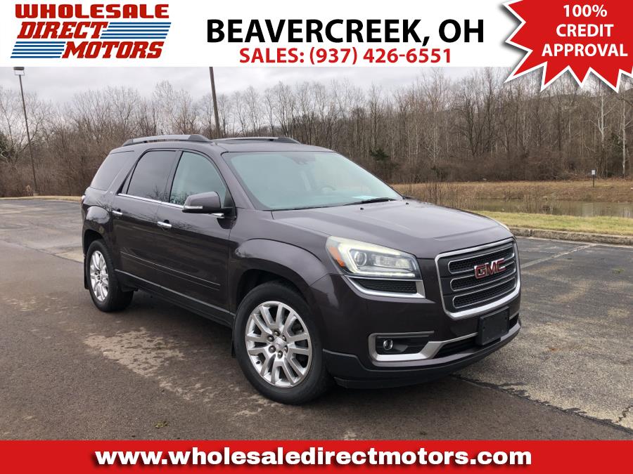 2015 GMC Acadia AWD 4dr SLT w/SLT-1, available for sale in Beavercreek, Ohio | Wholesale Direct Motors. Beavercreek, Ohio