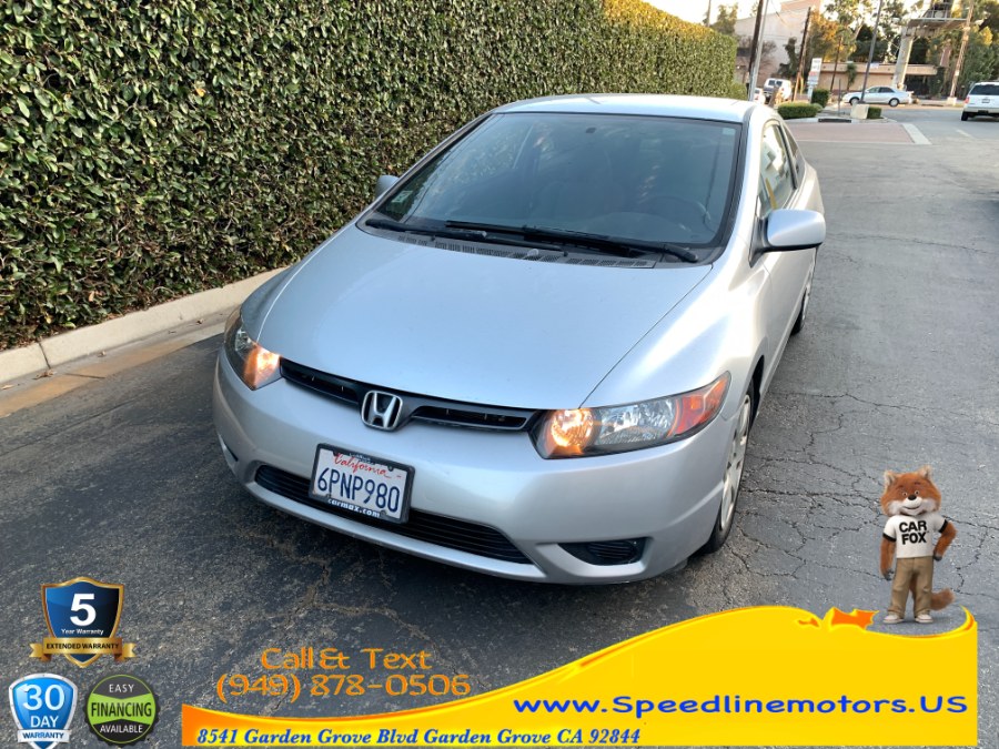 2008 Honda Civic Cpe 2dr Auto LX, available for sale in Garden Grove, California | Speedline Motors. Garden Grove, California