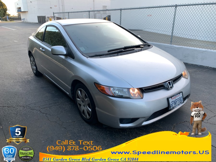 2008 Honda Civic Cpe 2dr Auto LX, available for sale in Garden Grove, California | Speedline Motors. Garden Grove, California 2008 Honda Civic Cpe 2dr Auto LX, available for sale in Garden Grove, California | Speedline Motors. Garden Grove, California