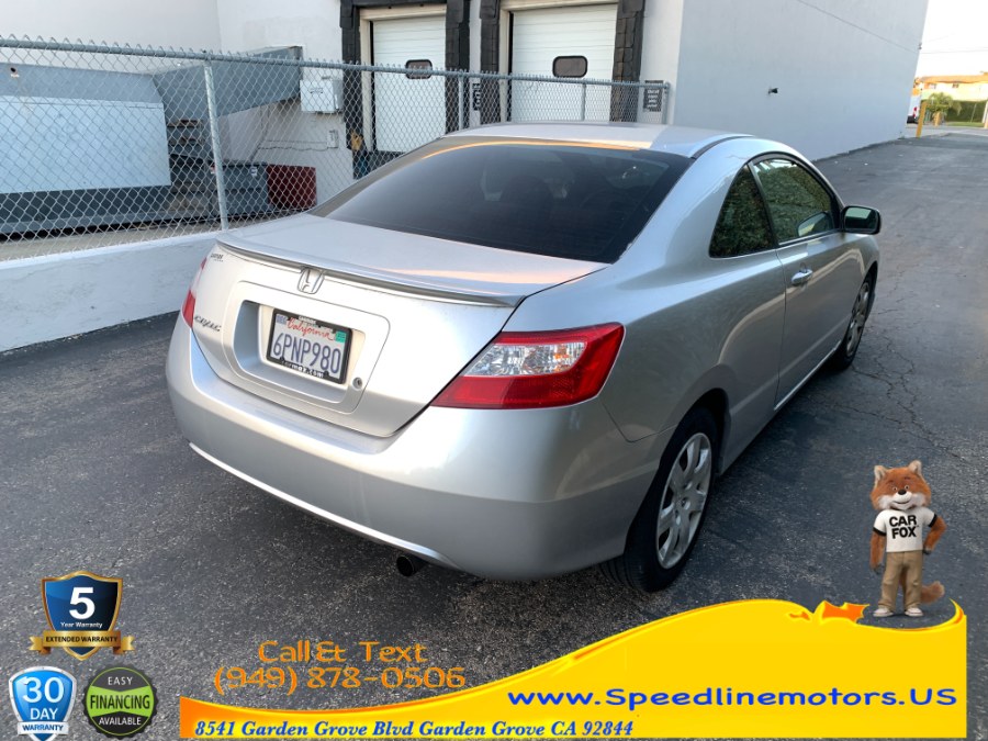 2008 Honda Civic Cpe 2dr Auto LX, available for sale in Garden Grove, California | Speedline Motors. Garden Grove, California 2008 Honda Civic Cpe 2dr Auto LX, available for sale in Garden Grove, California | Speedline Motors. Garden Grove, California