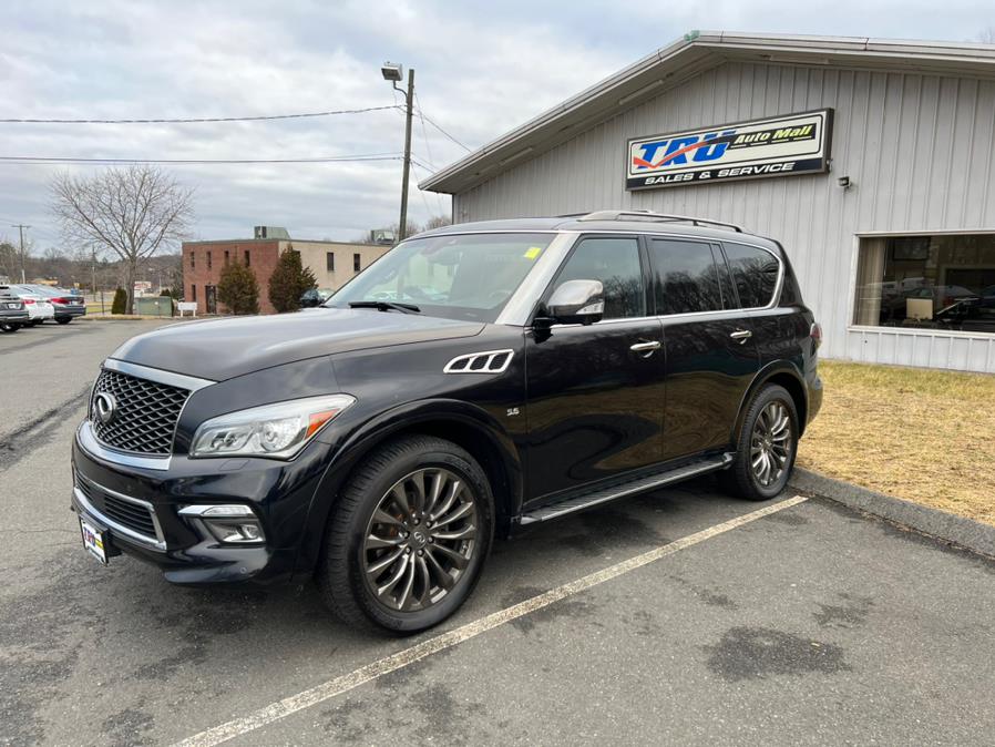 2017 INFINITI QX80 Limited AWD, available for sale in Berlin, Connecticut | Tru Auto Mall. Berlin, Connecticut 2017 INFINITI QX80 Limited AWD, available for sale in Berlin, Connecticut | Tru Auto Mall. Berlin, Connecticut