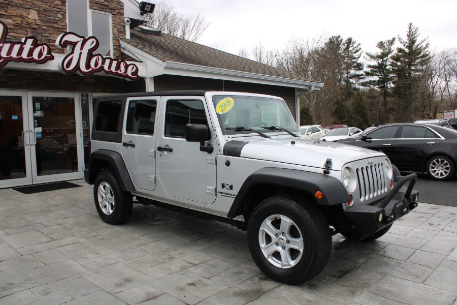 2008 Jeep Wrangler 4WD 4dr Unlimited X, available for sale in Plantsville, Connecticut | Auto House of Luxury. Plantsville, Connecticut 2008 Jeep Wrangler 4WD 4dr Unlimited X, available for sale in Plantsville, Connecticut | Auto House of Luxury. Plantsville, Connecticut