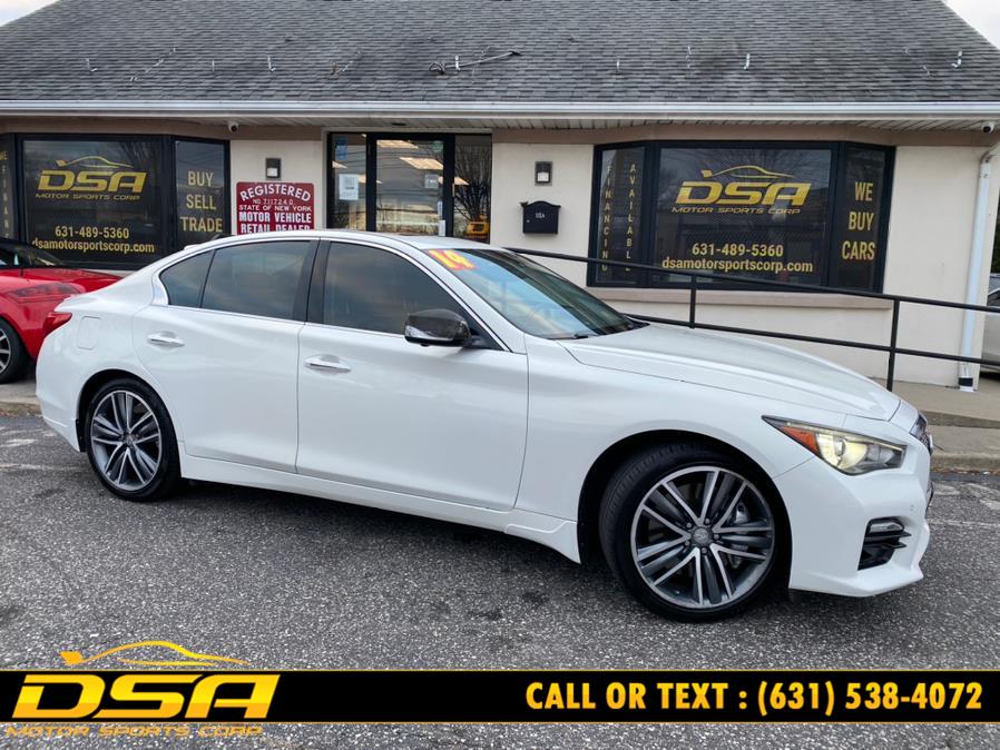 2014 Infiniti Q50 4dr Sdn AWD Sport, available for sale in Commack, New York | DSA Motor Sports Corp. Commack, New York
