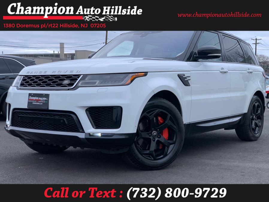 2018 Land Rover Range Rover Sport V6 Supercharged HSE, available for sale in Hillside, New Jersey | Champion Auto Hillside. Hillside, New Jersey 2018 Land Rover Range Rover Sport V6 Supercharged HSE, available for sale in Hillside, New Jersey | Champion Auto Hillside. Hillside, New Jersey