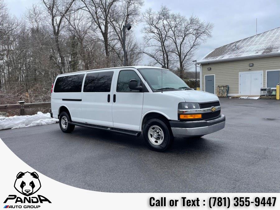 2020 Chevrolet Express Passenger RWD 3500 155" LT, available for sale in Abington, Massachusetts | Panda Auto Group. Abington, Massachusetts 2020 Chevrolet Express Passenger RWD 3500 155" LT, available for sale in Abington, Massachusetts | Panda Auto Group. Abington, Massachusetts