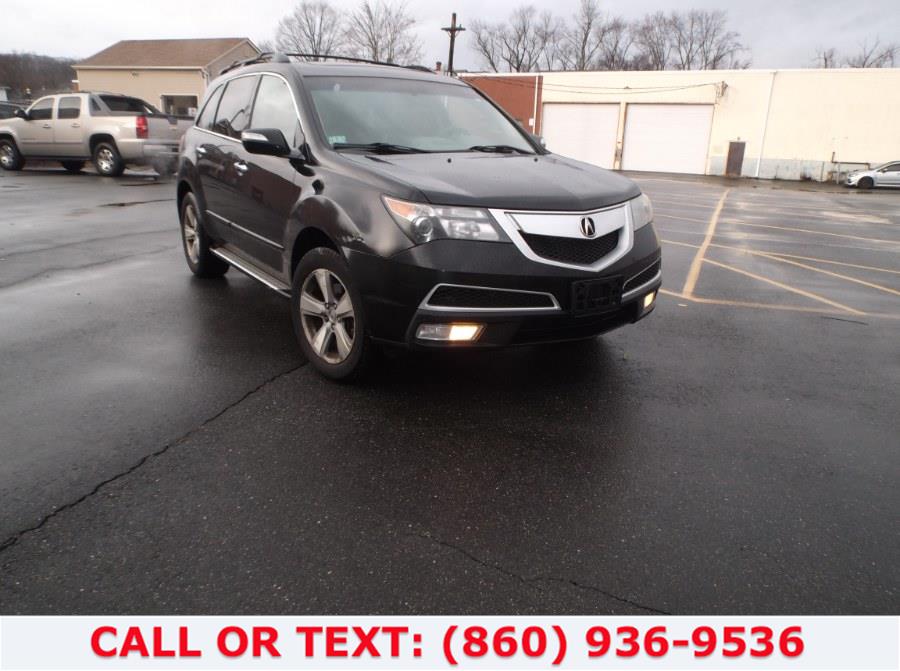 2011 Acura MDX AWD 4dr Tech/Entertainment Pkg, available for sale in Hartford, Connecticut | Lee Motors Sales Inc. Hartford, Connecticut