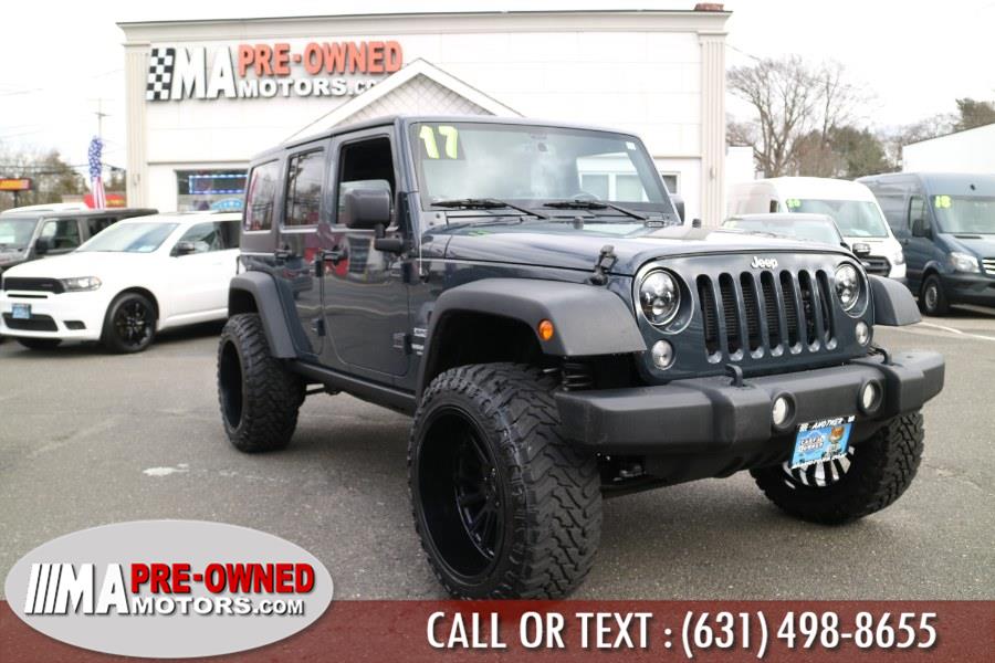 2017 Jeep Wrangler Unlimited Sport 4x4, available for sale in Huntington Station, New York | M & A Motors. Huntington Station, New York