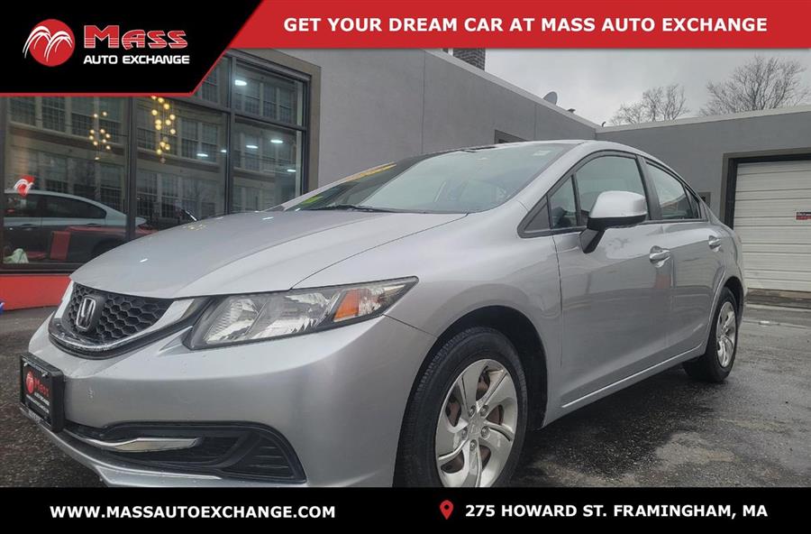 2013 Honda Civic LX, available for sale in Framingham, Massachusetts | Mass Auto Exchange. Framingham, Massachusetts