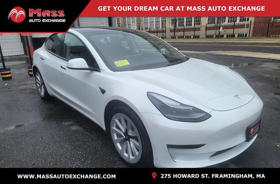 Used Tesla Model 3 Base 2022 | Mass Auto Exchange. Framingham, Massachusetts Used Tesla Model 3 Base 2022 | Mass Auto Exchange. Framingham, Massachusetts