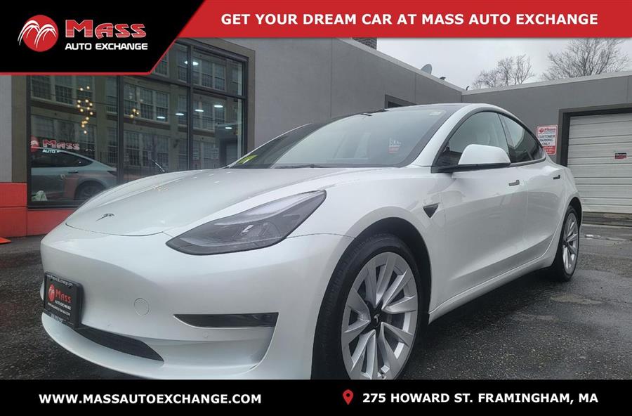 Used Tesla Model 3 Base 2022 | Mass Auto Exchange. Framingham, Massachusetts