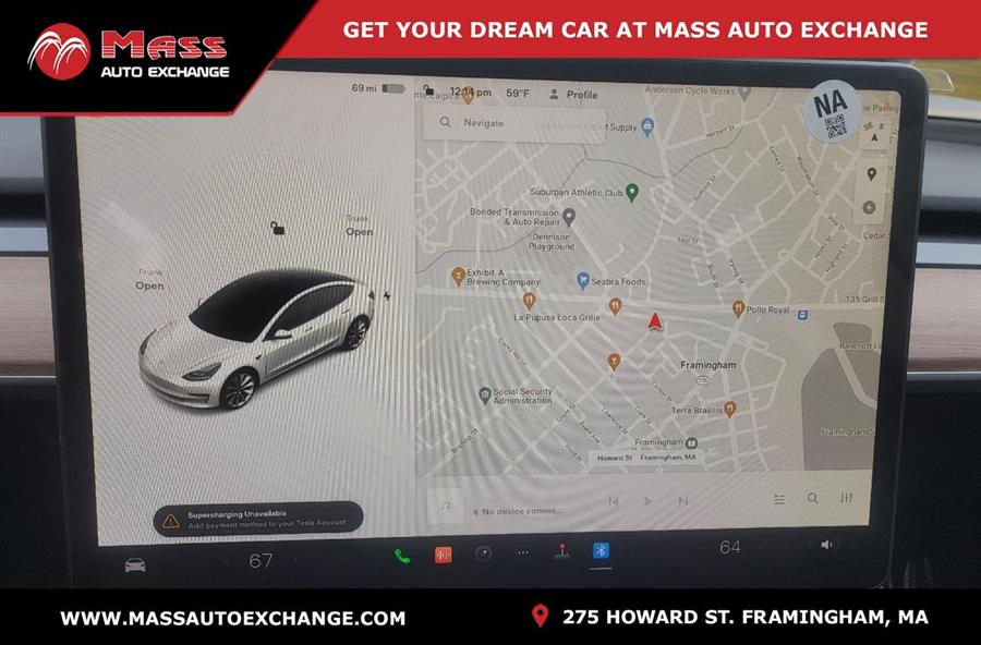 Used Tesla Model 3 Base 2022 | Mass Auto Exchange. Framingham, Massachusetts Used Tesla Model 3 Base 2022 | Mass Auto Exchange. Framingham, Massachusetts