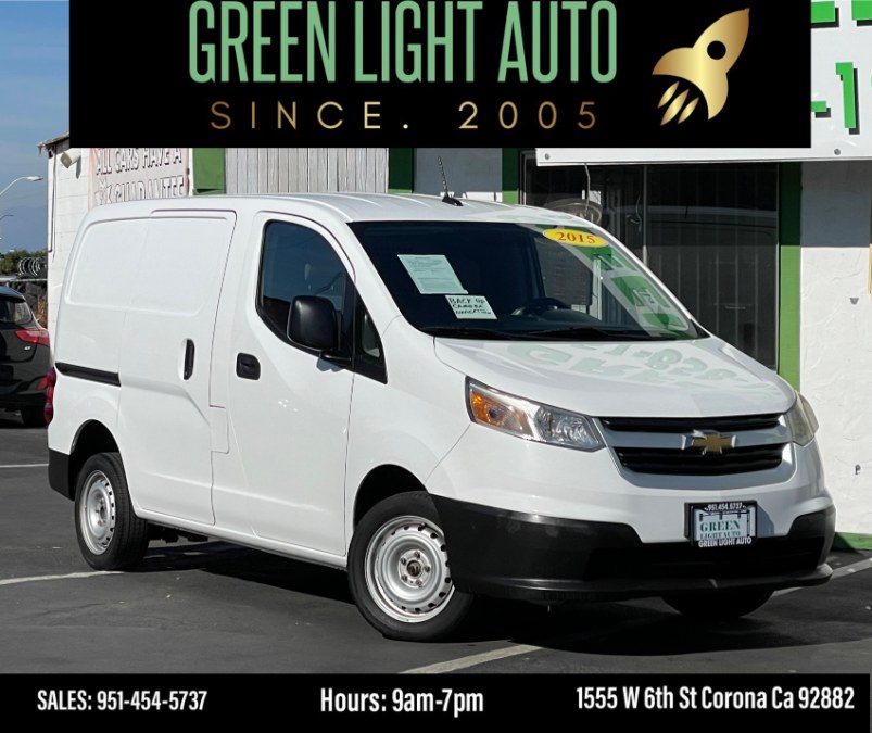 2015 Chevrolet City Express Cargo Van FWD 115" LT, available for sale in Corona, California | Green Light Auto. Corona, California