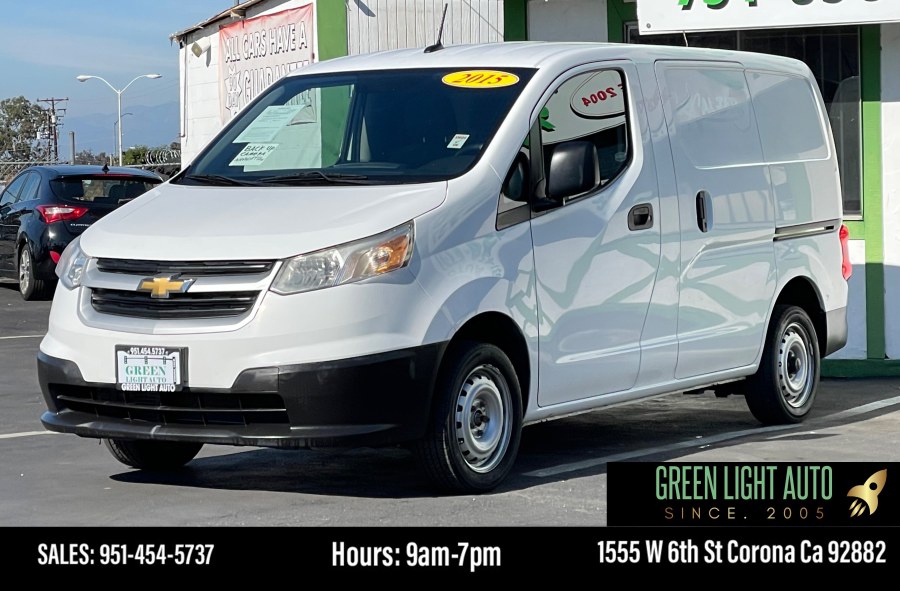 2015 Chevrolet City Express Cargo Van FWD 115" LT, available for sale in Corona, California | Green Light Auto. Corona, California 2015 Chevrolet City Express Cargo Van FWD 115" LT, available for sale in Corona, California | Green Light Auto. Corona, California