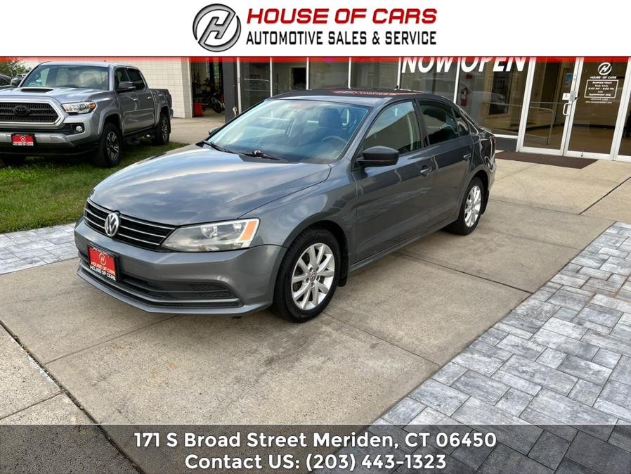 2015 Volkswagen Jetta Sedan 4dr Man 1.8T SE PZEV, available for sale in Meriden, Connecticut | House of Cars CT. Meriden, Connecticut