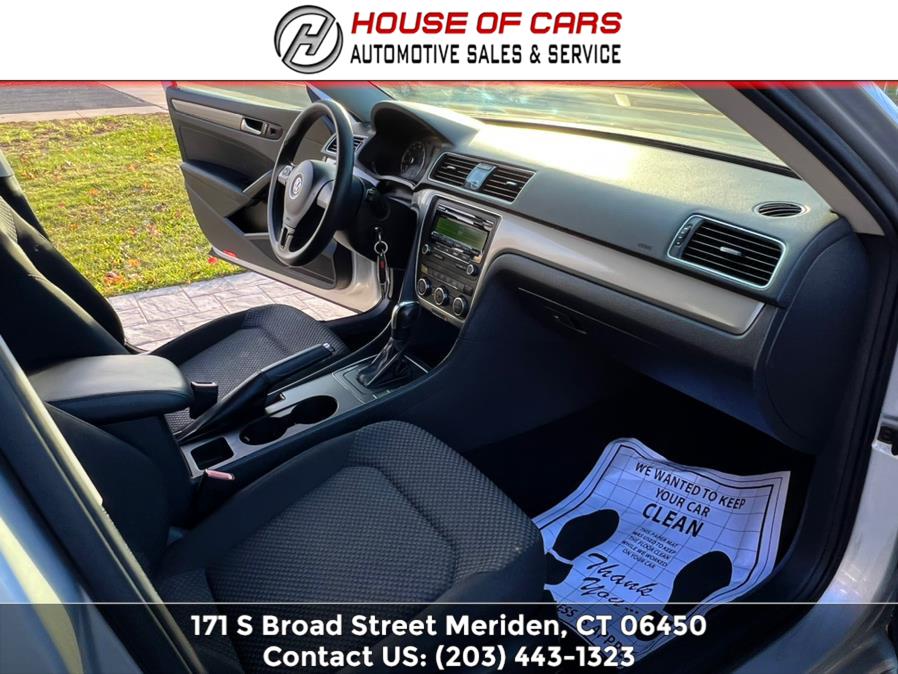 2012 Volkswagen Passat 4dr Sdn 2.5L Auto S w/Appearance PZEV, available for sale in Meriden, Connecticut | House of Cars CT. Meriden, Connecticut